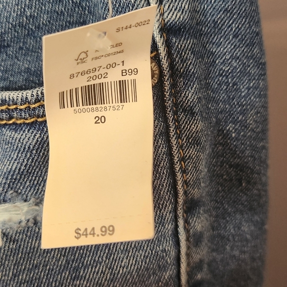 Old Navy Mid-Rise Rockstar Super Skinny Suze 20 Ankle Jeans NWT Robbie Distresse - Picture 6 of 11